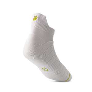 Calcetin Tilki Tobillero Lehinde Blanco/Amarillo Fluor