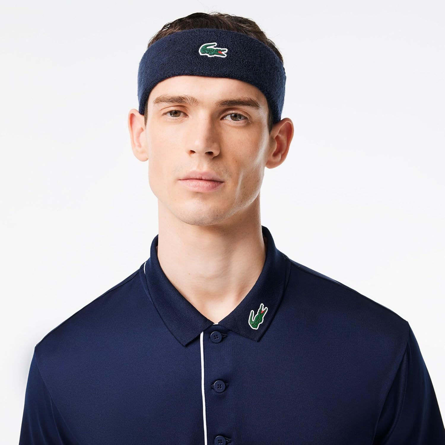 Cintillo Lacoste Sport Azul Marino