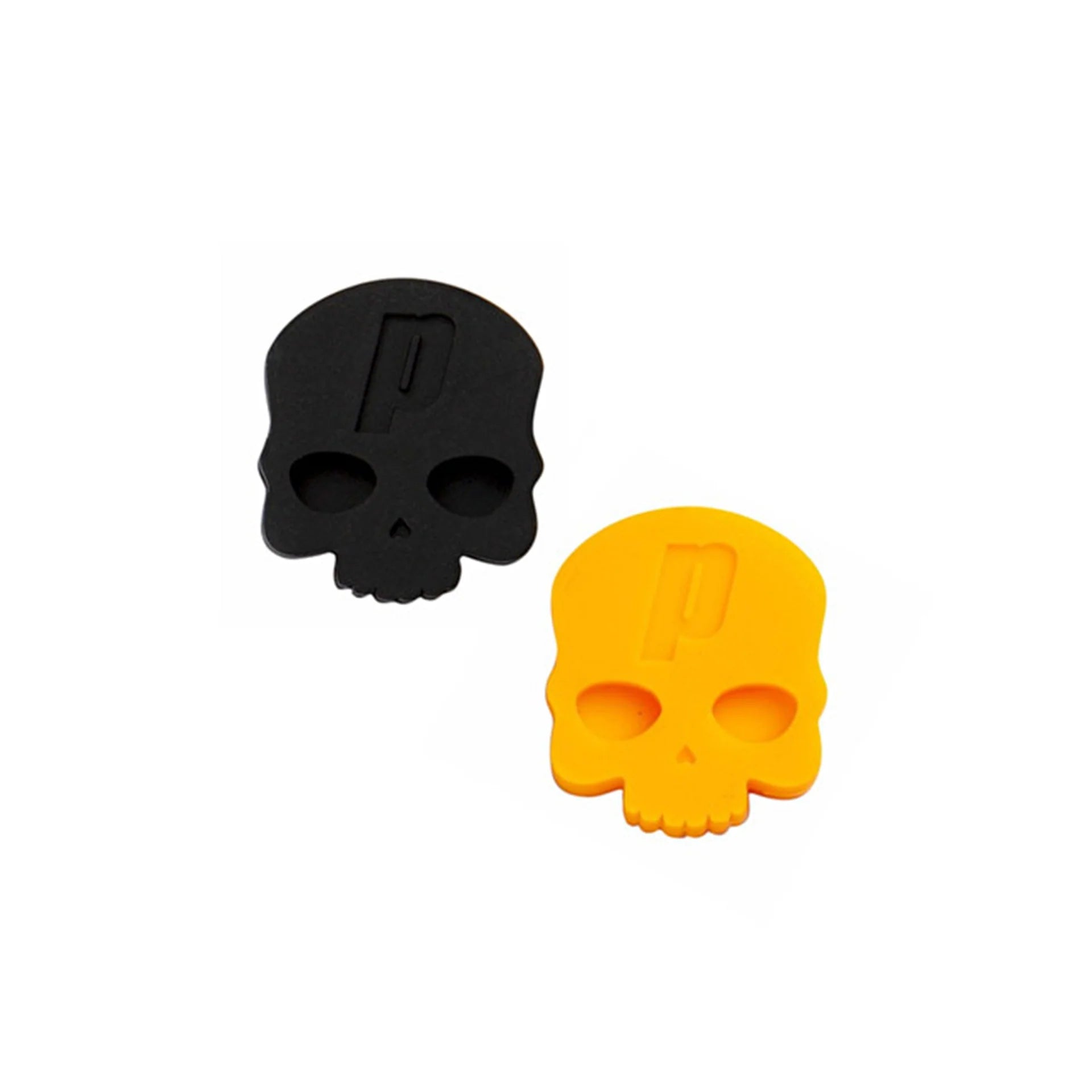 Antivibrador Prince Calavera Naranjo/Negro