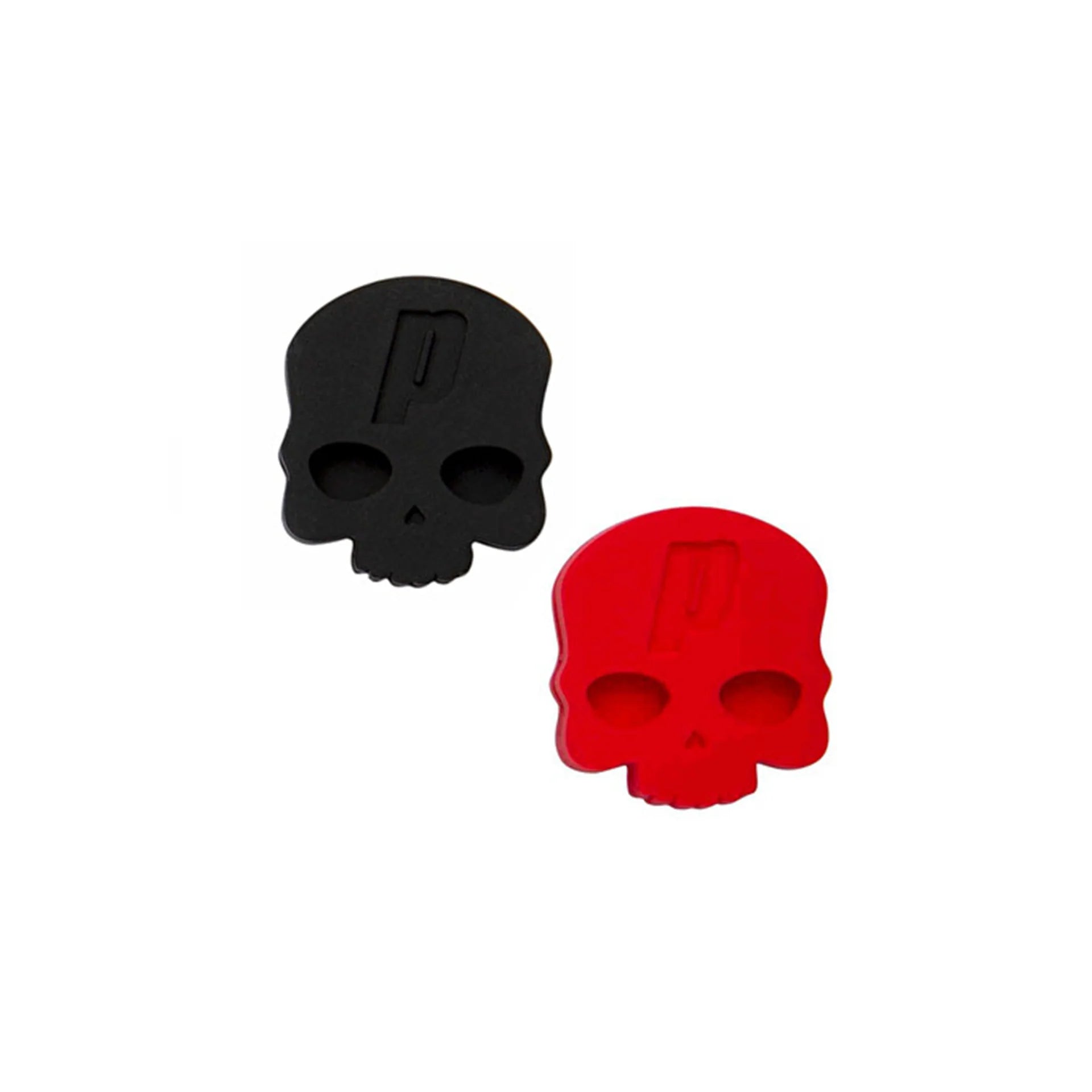 Antivibrador Prince Calavera Rojo/Negro