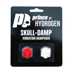 Antivibrador Prince Calavera Rojo/Blanco