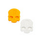 Antivibrador Prince Calavera Blanco/Naranjo