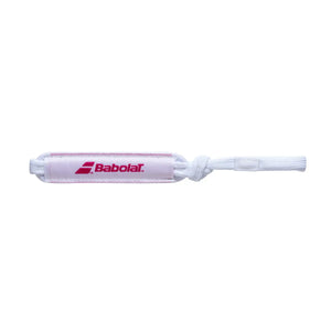 Cordon Padel Babolat Wrist Strap Blanco/Rosa