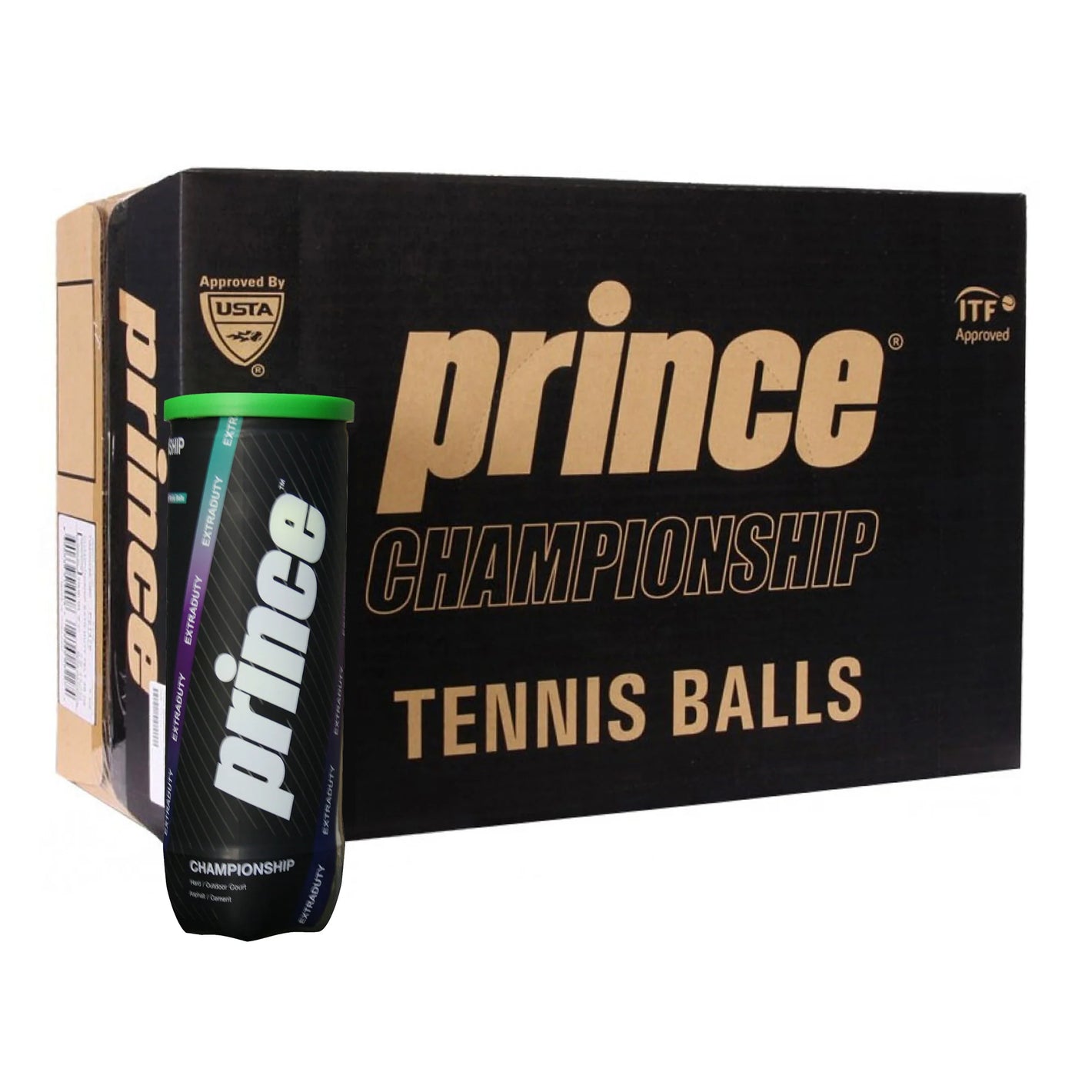 Caja de Pelotas de Tenis Prince Championship X3 - 24 Tarros