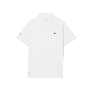 Polera Lacoste Polo Daniil Medvedev Ultra Dry Blanca