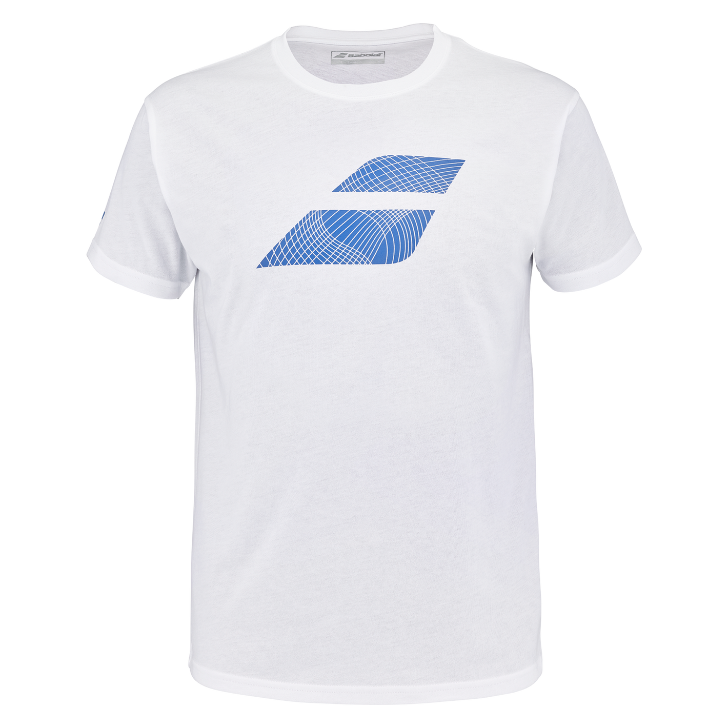 Polera Babolat Exercise Big Flag Tee Blanca