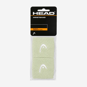 Muñequera Head 2.5'' Verde Claro X2