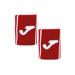 Muñequera Joma Game Corta Roja/Blanca X2