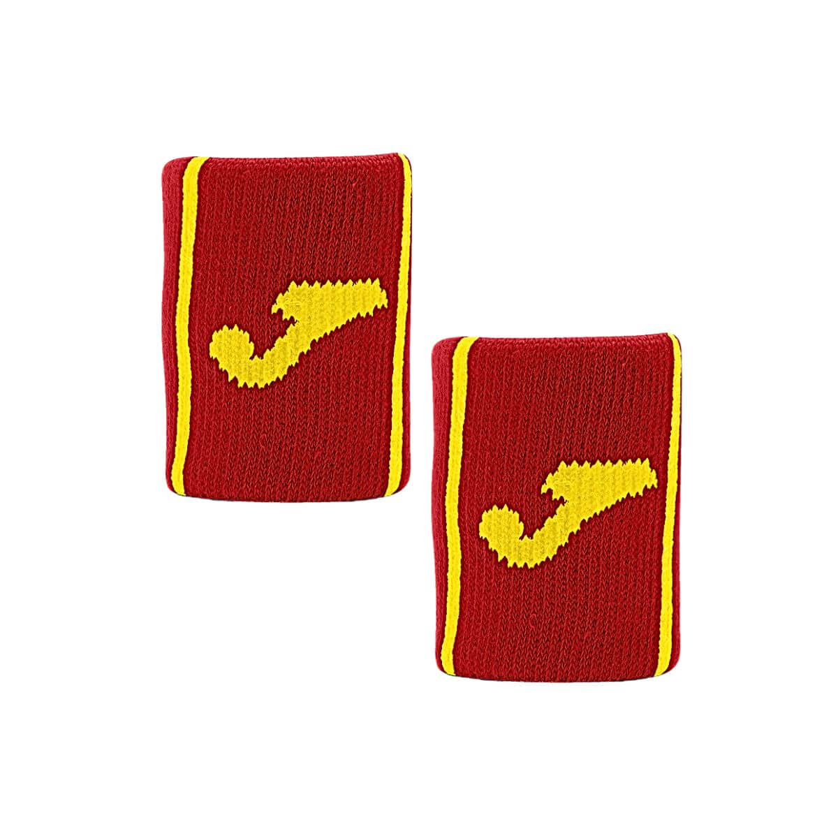 Muñequera Joma Game Corta Roja/Amarilla X2