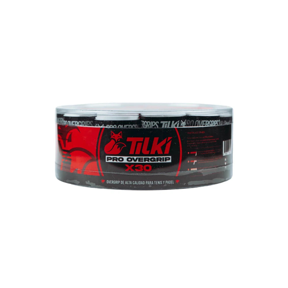 Overgrip Tilki Pro Perforated Blanco X30