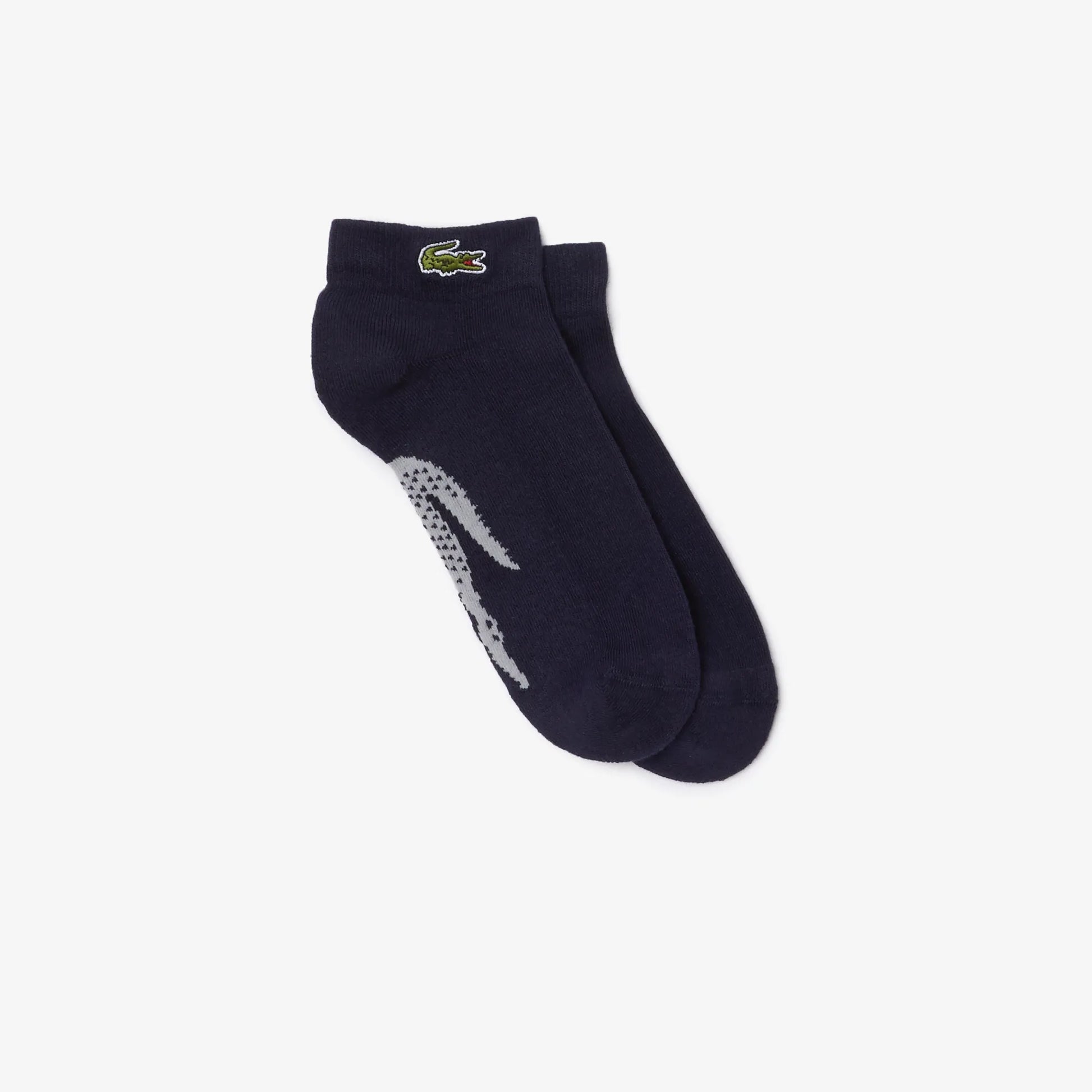 Calcetin Lacoste Sport Corto Azul