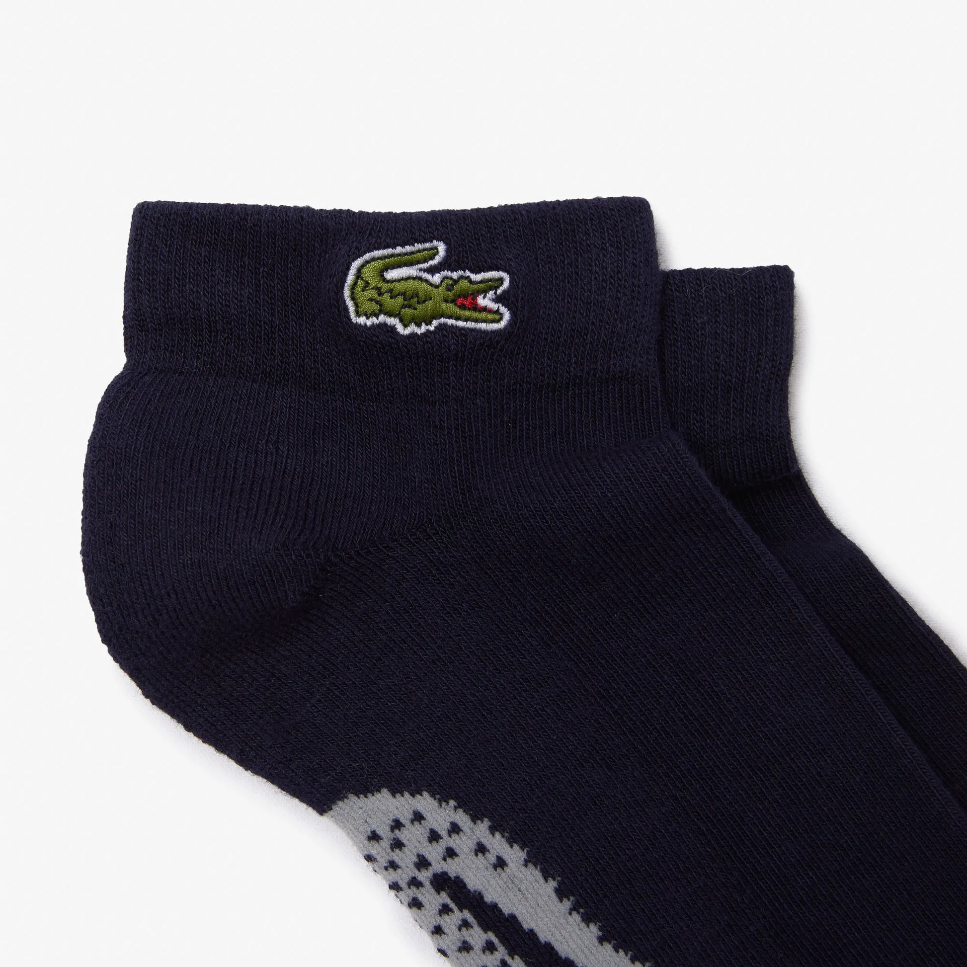Calcetin Lacoste Sport Corto Azul
