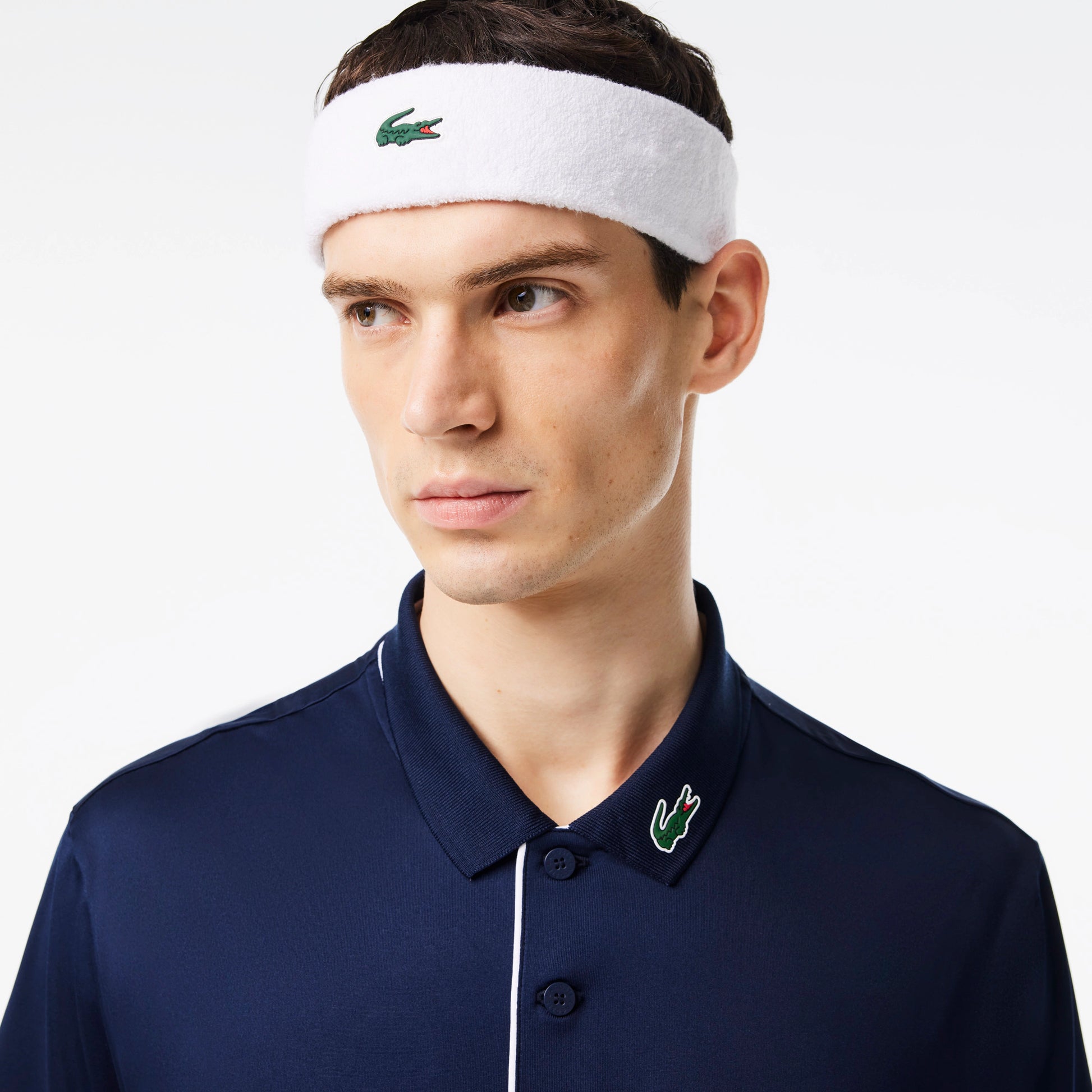 Cintillo Lacoste Sport Blanco