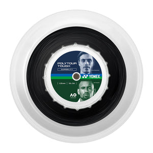 Rollo de Cuerda Yonex Poly Tour Tough Negro 1.25 - 200m