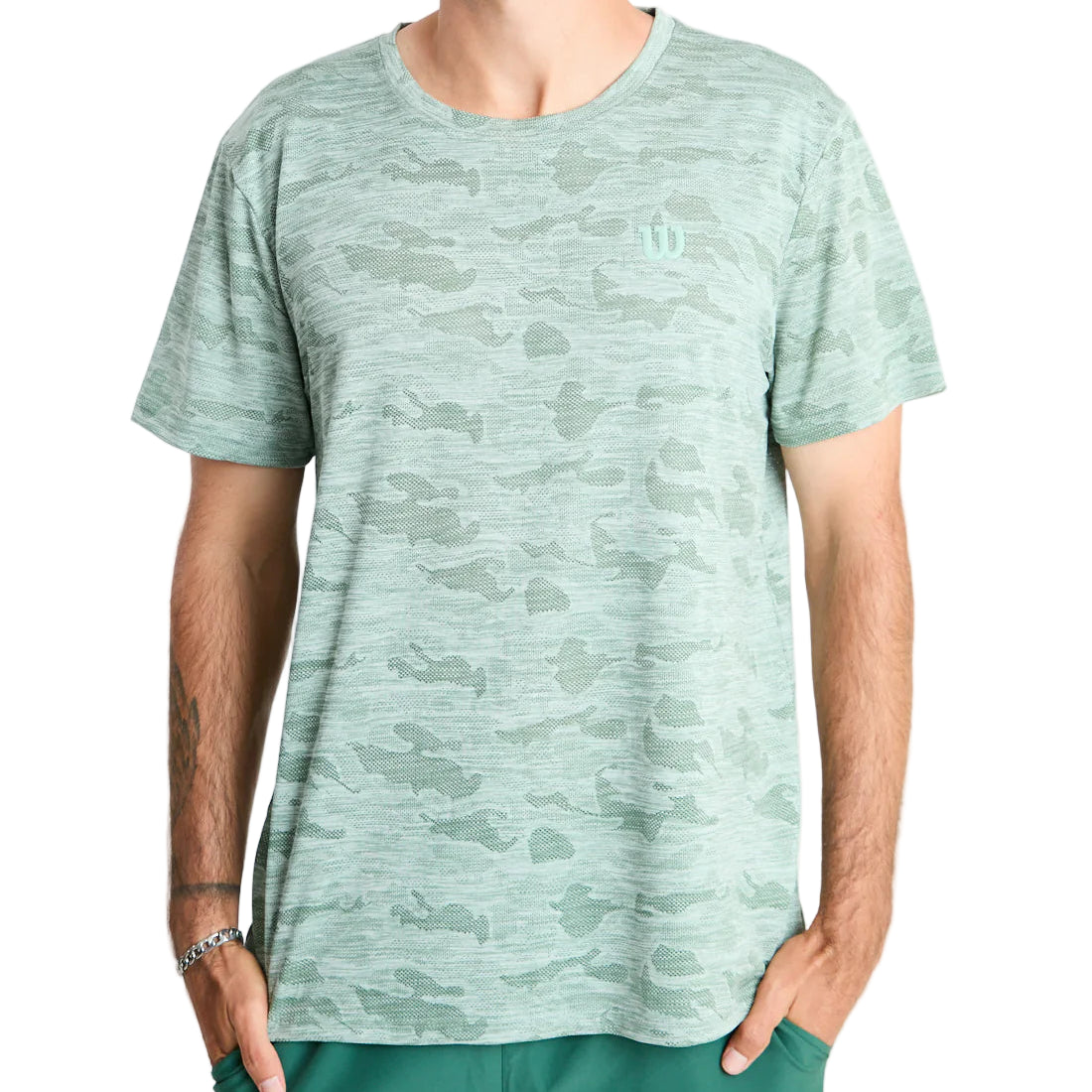 Polera Wilson Camuflaje Verde