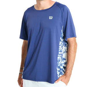 Polera Wilson Print Azul