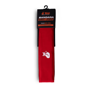 Bandana Tilki Dry Pro Lehinde Rojo/Blanco