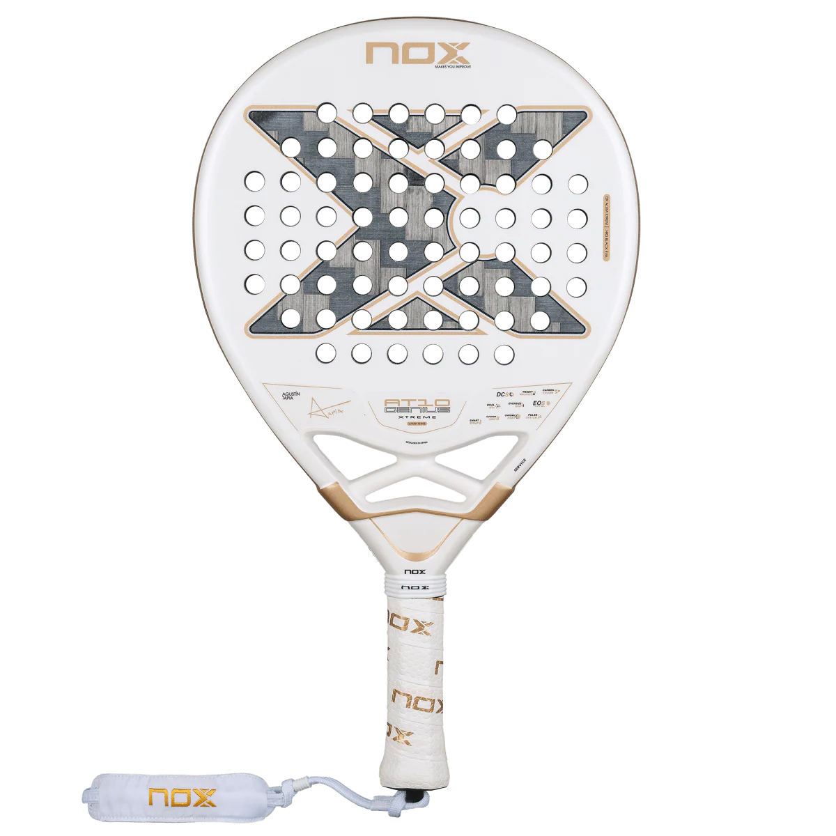 Pala de Padel Nox AT10 Genius 12K Alum XTREM 2026 (PREVENTA)