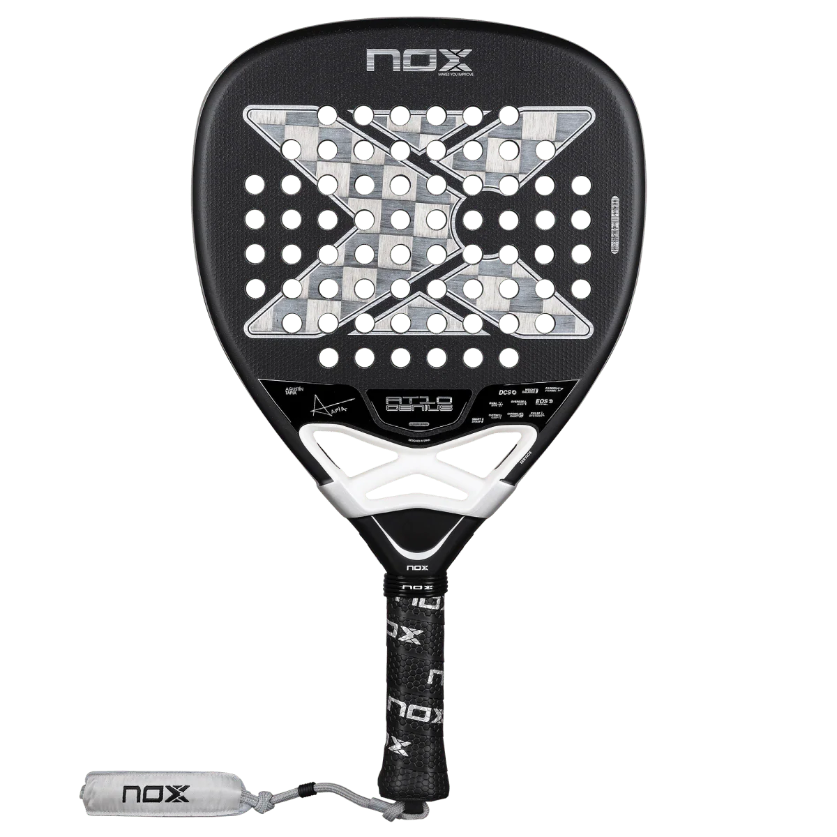 Pala de Padel Nox AT10 Genius Attack 18K Alum 2026 (PREVENTA)