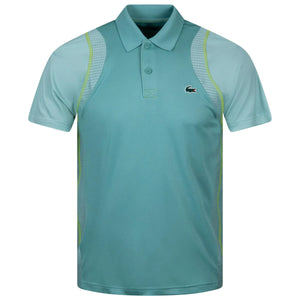 Polera Lacoste Polo Ultra Dry Turquesa