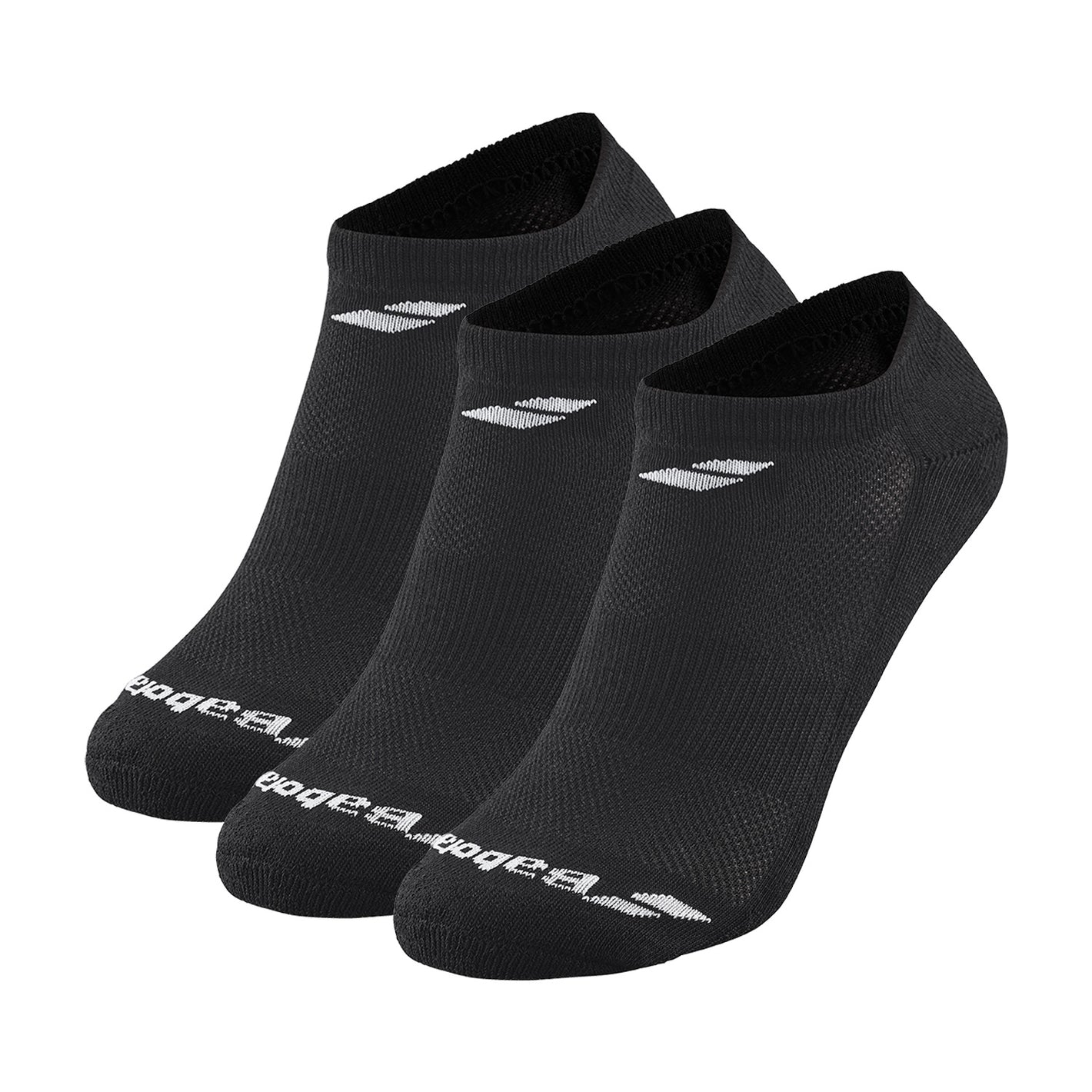 Calcetin Babolat Invisible Negro - 3 Pares