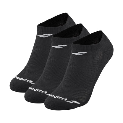 Calcetin Babolat Invisible Negro - 3 Pares