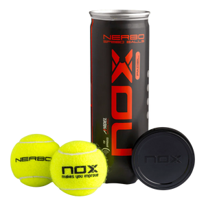 Caja de Pelotas de Padel Nox Nerbo X3 - 24 Tarros