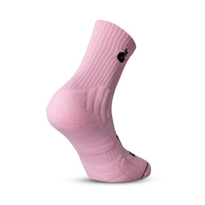 Calcetin Tilki Crew D4 Lehinde Rosa/Negro