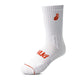 Calcetin Tilki Crew D4 Lehinde Blanco/Naranjo