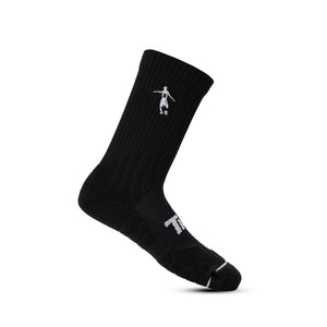 Calcetin Tilki MF14 Crew Lehinde Negro/Blanco