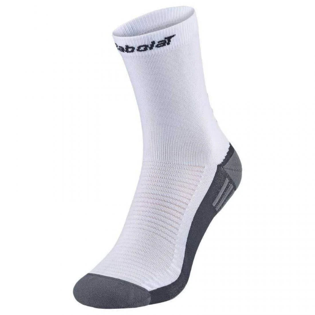 Calcetin Babolat Mid Calf Blanco/Negro
