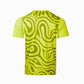Polera Tilki Full Print Pro Lehinde Amarillo Fluor