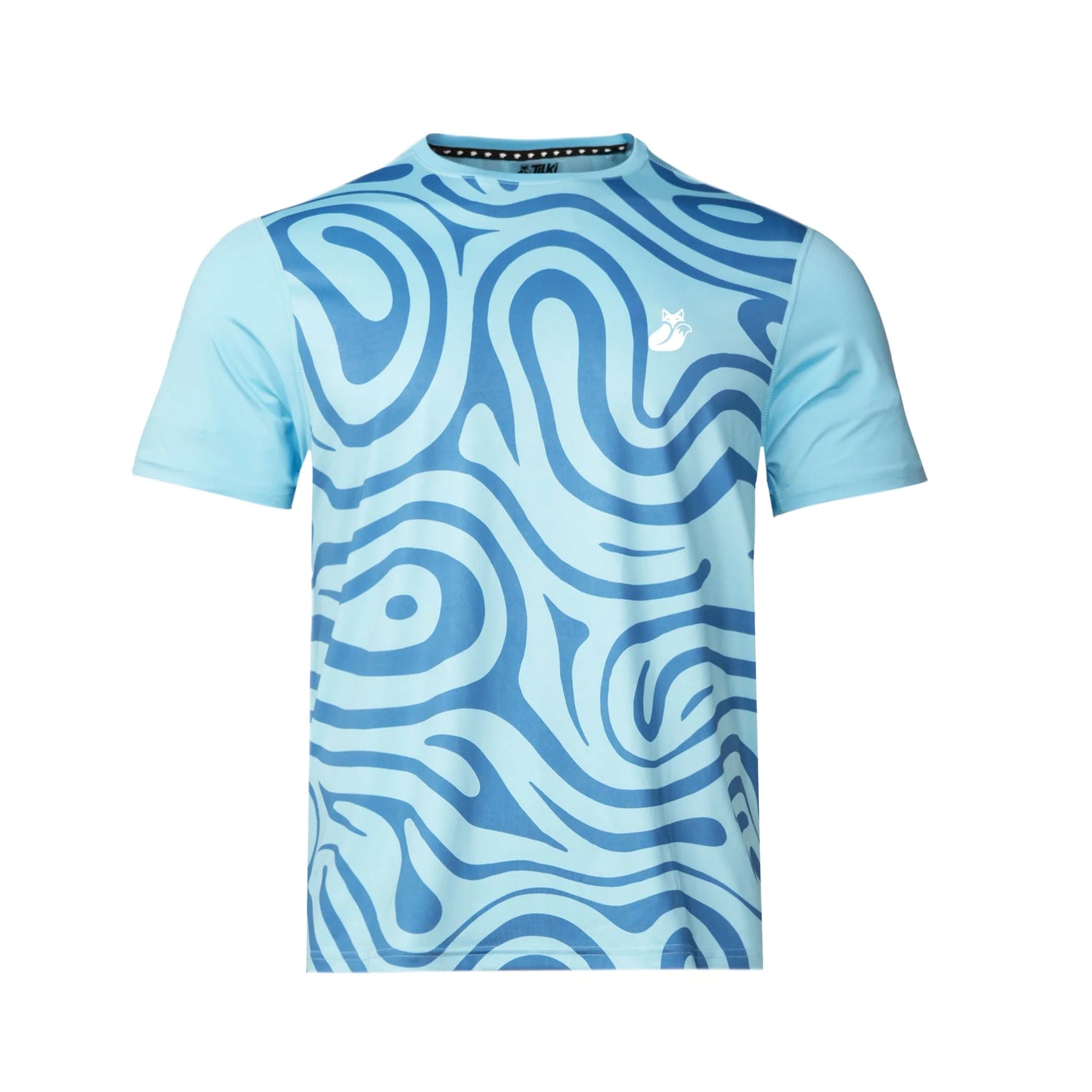 Polera Tilki Full Print Pro Lehinde Celeste