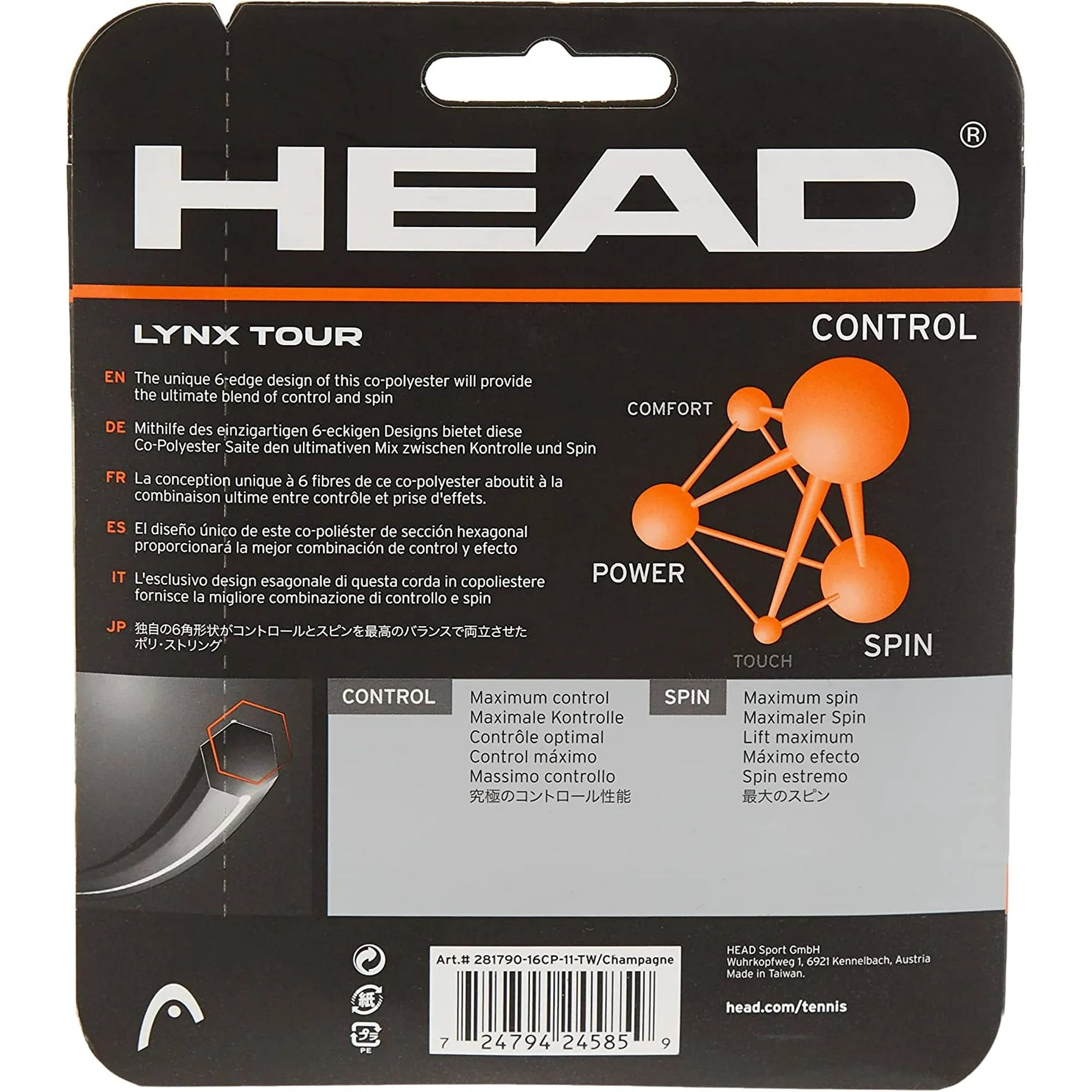 Cuerda Head Lynx Tour Beige 1.25m - 12m
