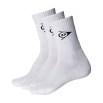 Calcetin Dunlop Crew Blanco X3