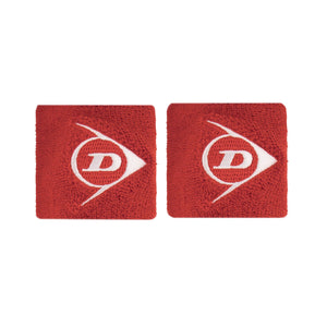 Muñequera Dunlop Corta Roja X2