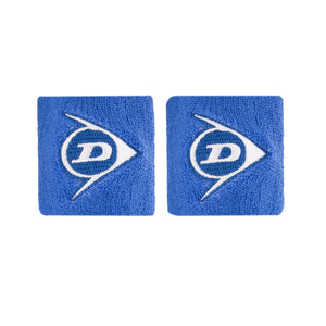 Muñequera Dunlop Corta Azul Royal X2