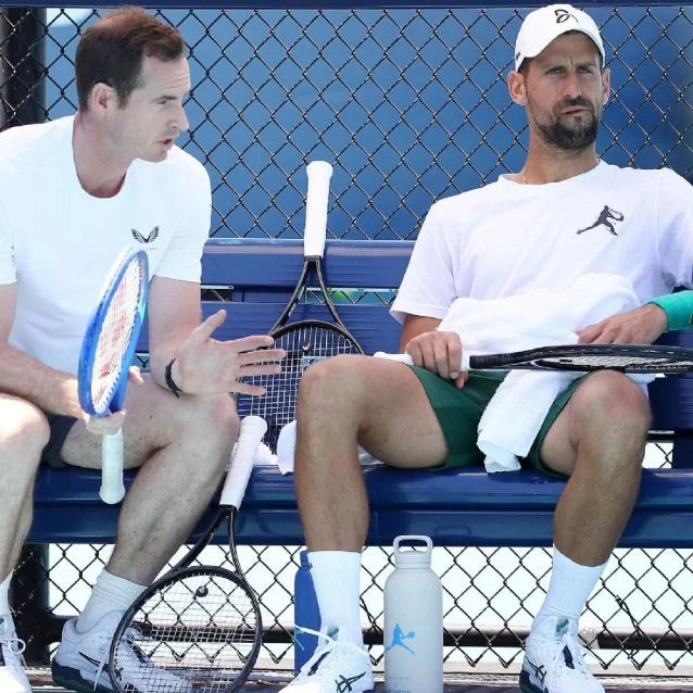 Polera Lacoste Novak Djokovic Blanca
