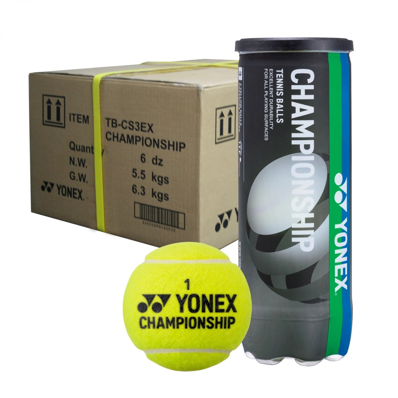 Caja de Pelota Yonex Tenis Championship X3 - 24 Tarros