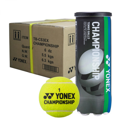 Caja de Pelota Yonex Tenis Championship X3 - 24 Tarros
