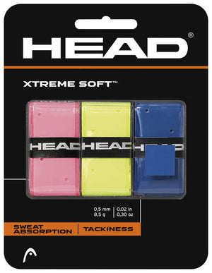 Overgrip Head Xtreme Soft Multicolor X3
