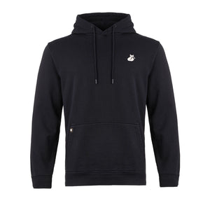 Poleron Tilki Hoodie Agir Fox Lehinde Azul Marino