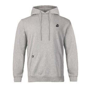 Poleron Tilki Hoodie Agir Fox Lehinde Gris