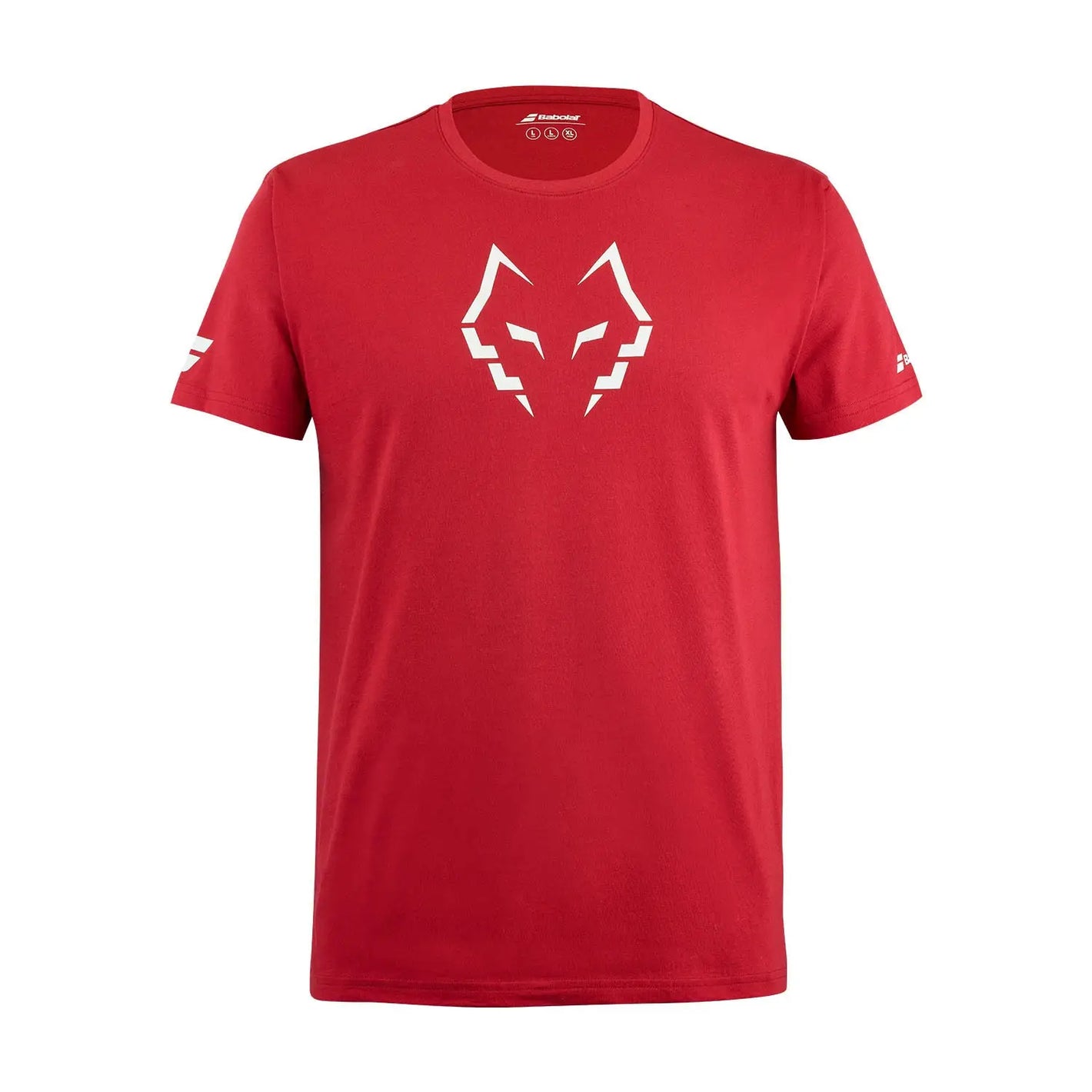 Polera Babolat Padel Cotton Juan Lebron Roja
