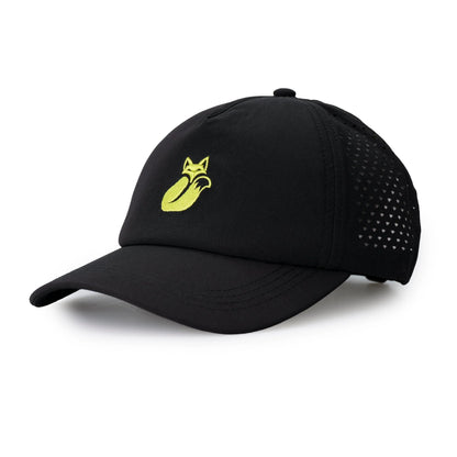 Gorro Tilki Dry Pro Fox Lehinde Negro/Amarillo Fluor