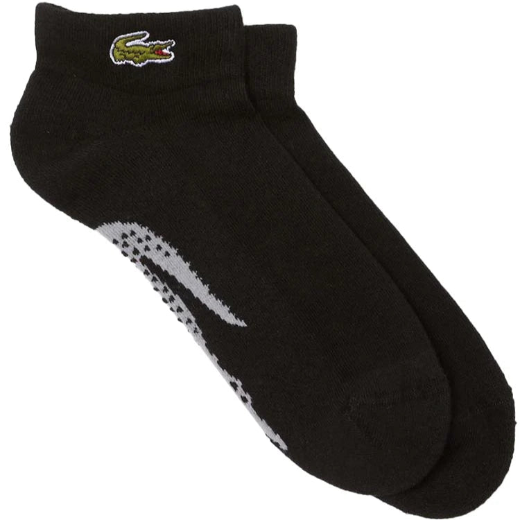 Calcetin Lacoste Sport Corto Negro