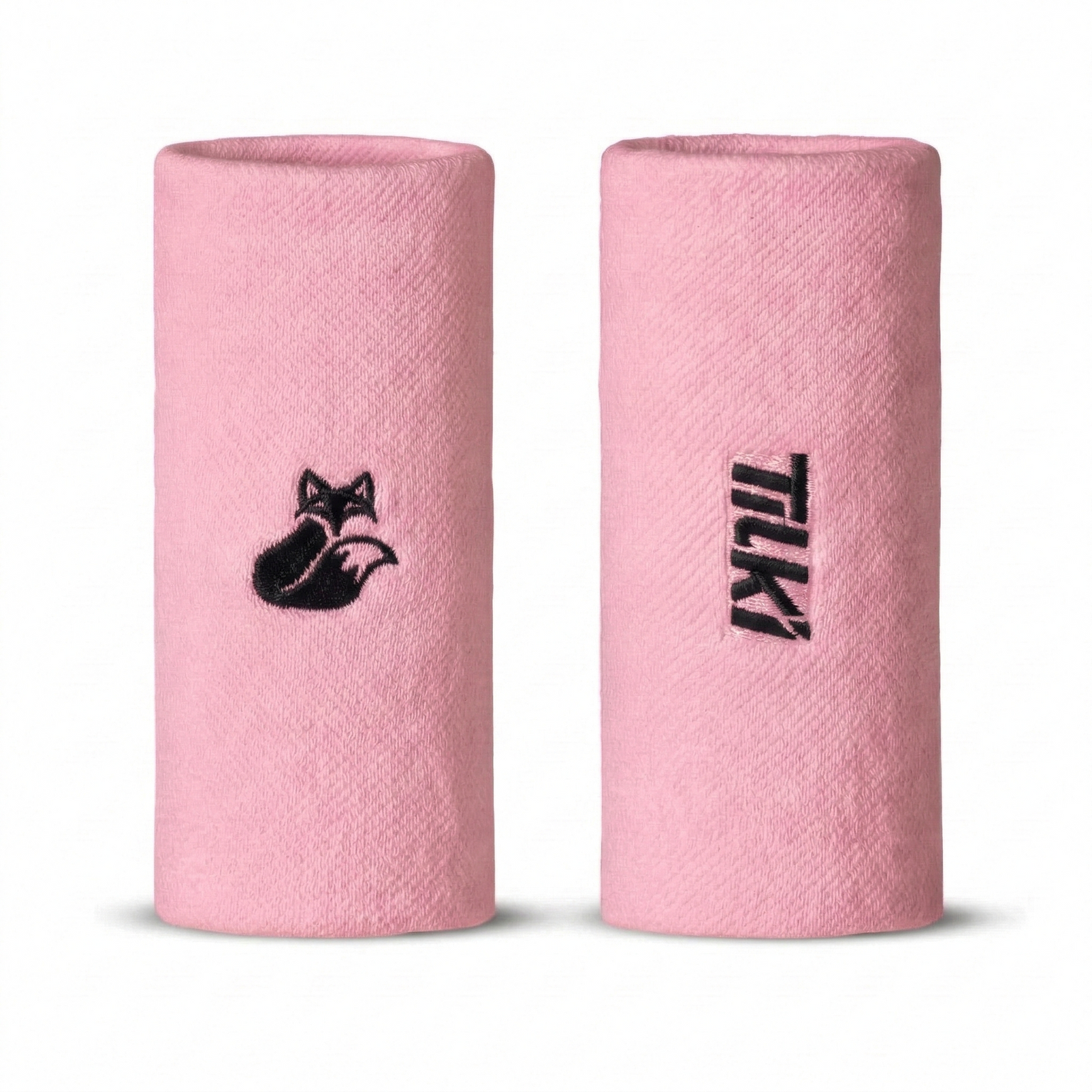 Muñequera Tilki Larga XL Terry Rosa X2