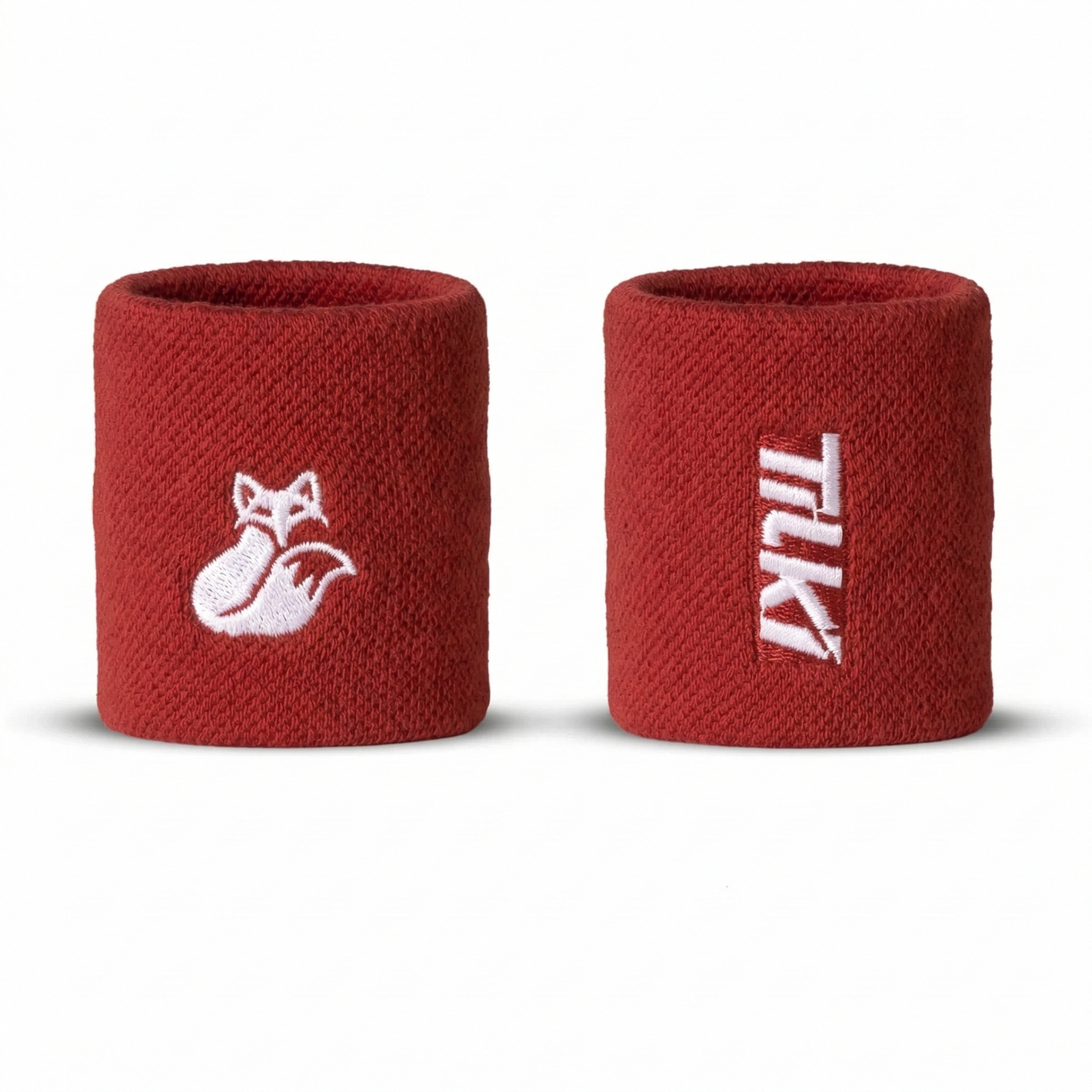Muñequera Tilki Corta Pro Terry Lehinde Roja X2