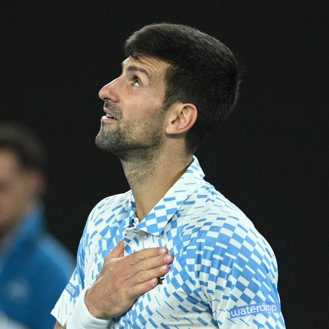 Polera Lacoste Polo Novak Djokovic Blanca