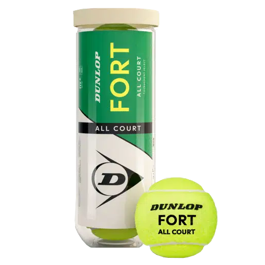 Tarro de Pelotas de Tenis Dunlop Fort All Court X3